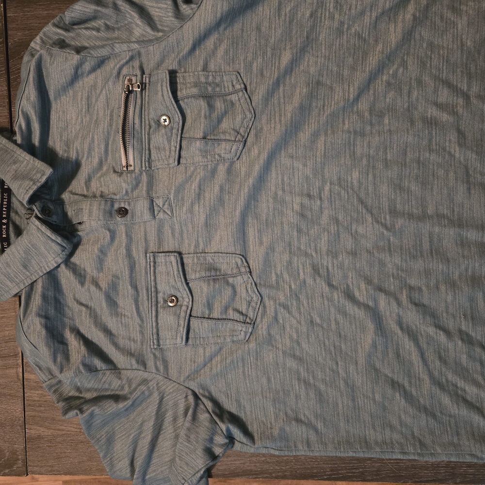 Green Rock N Republic Polo Shirt